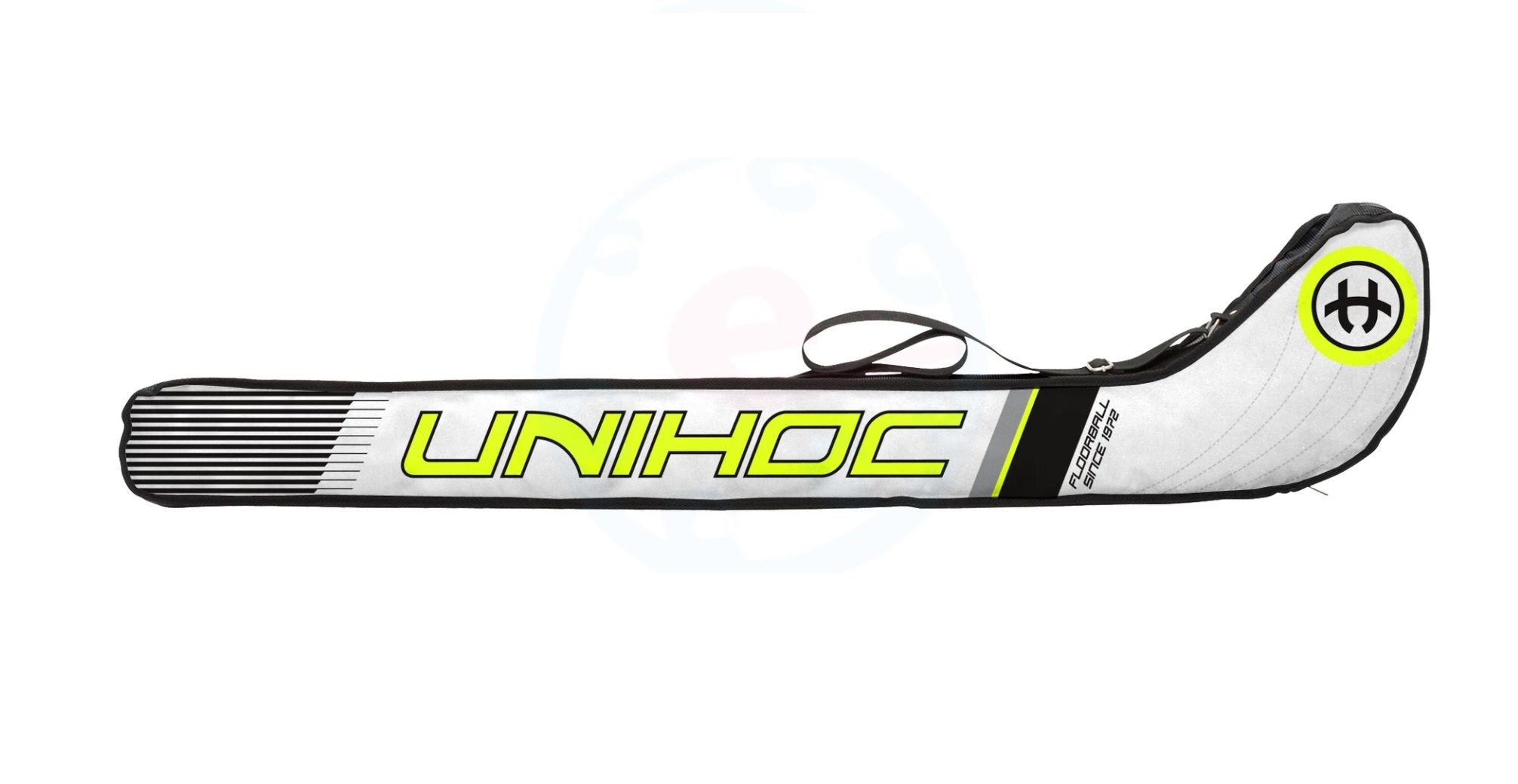 Schlägertasche Floorball Unihoc Radar white junior 80-87c,